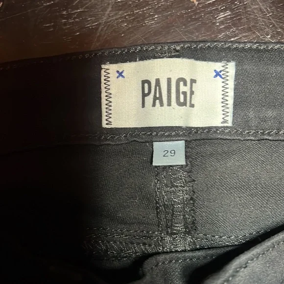 Paige denim black Verdugo Ultra Skinny Sz 29 - Picture 4 of 5